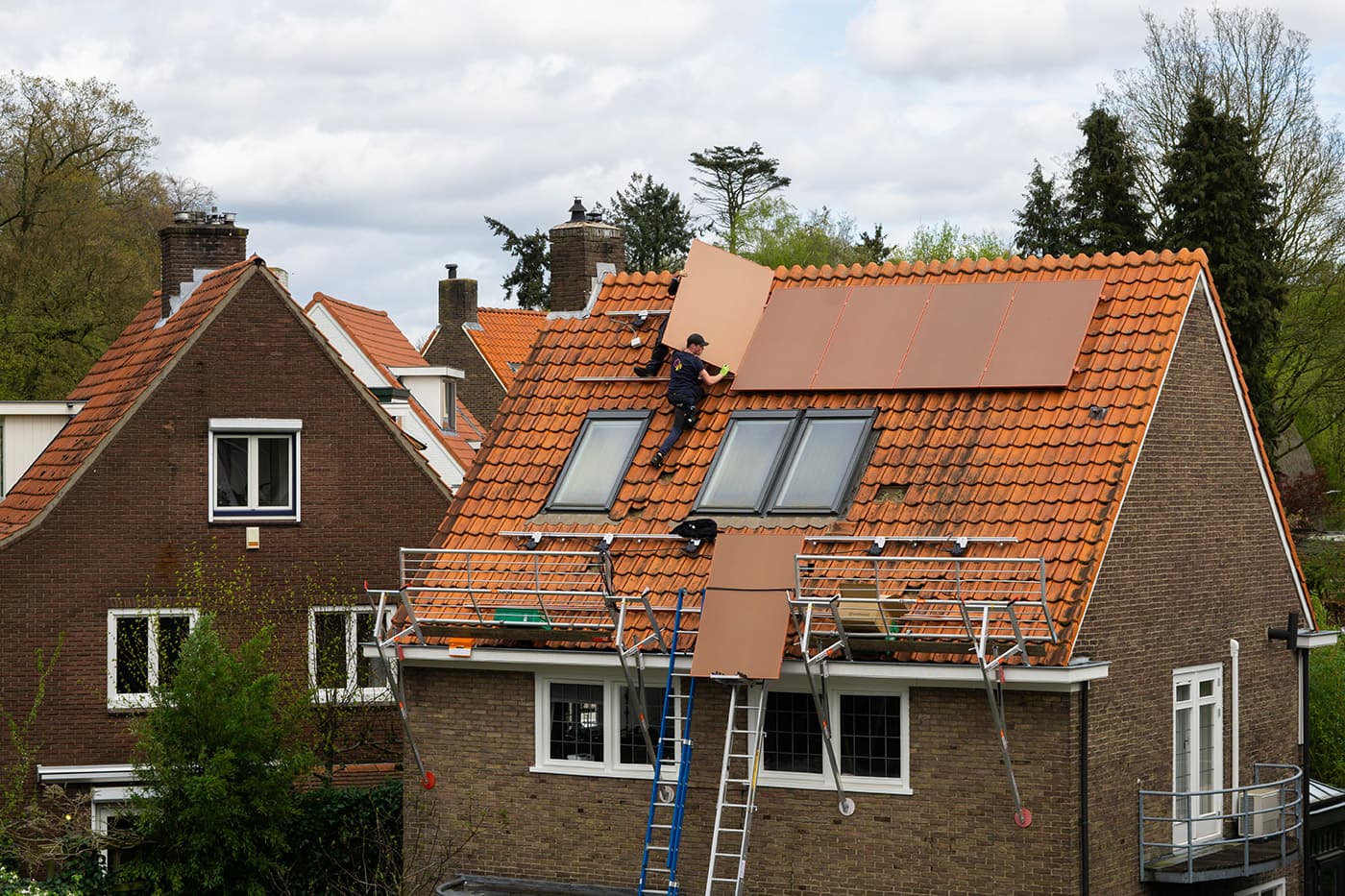 Terracotta zonnepanelen monumenten, beschermd stadsgezicht of erfgoed | Terracotta solar panels monuments, protected cityscape and heritage | Solarix